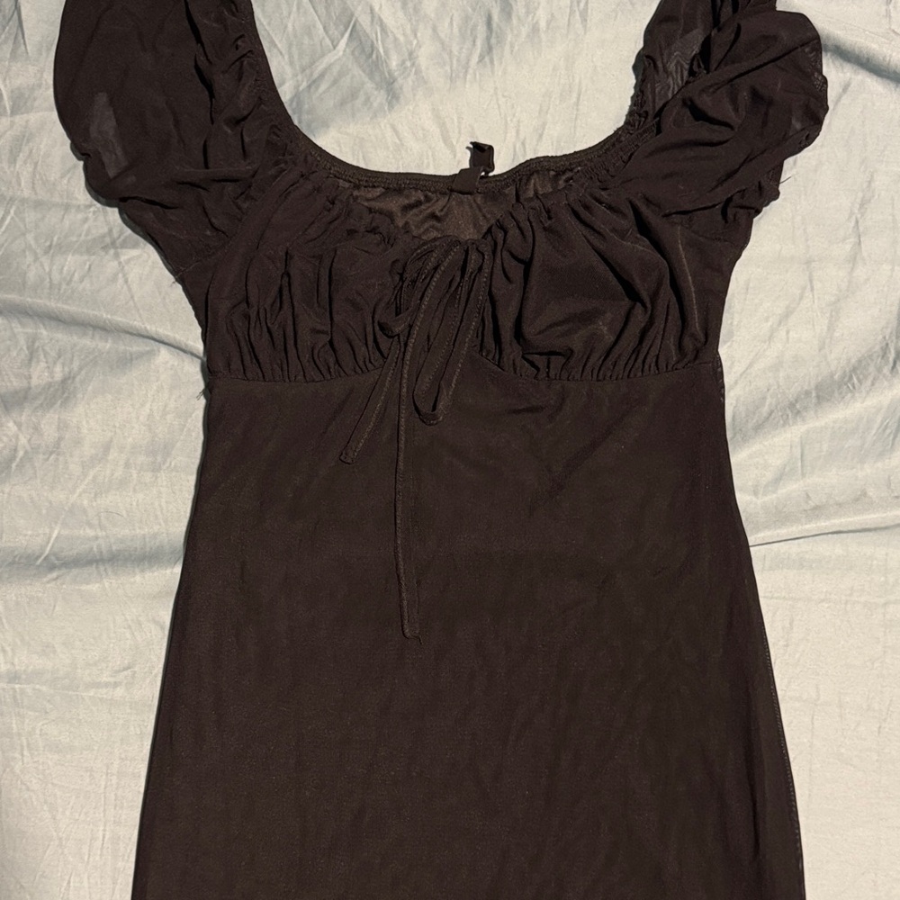 a'gaci Black Mini Dress